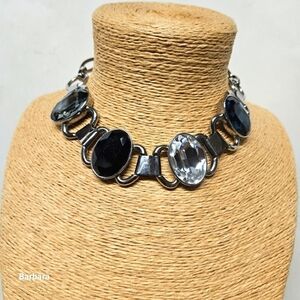 Dyrberg Kern Swarovski Multi-color Crystal Necklace